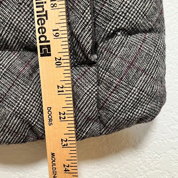 Tommy Hilfiger Wool Plaid Puffer Bella Swan PNW Grunge Outdoors Vest Size M - Picture 3 of 10